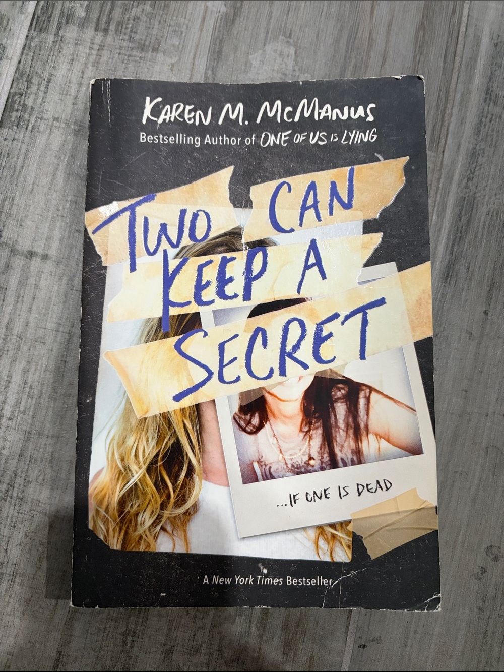 'Two Can Keep a Secret' Paperback - Black
